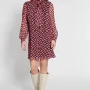 Outlet Ana Alcazar Schluppenkleid Hafani