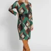 Clearance Ana Alcazar Shiftkleid Hiply Grün