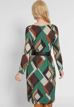 Clearance Ana Alcazar Shiftkleid Hiply Grün