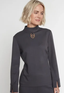 New Ana Alcazar Shirt Meoly Anthrazit