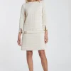 Hot Ana Alcazar Sixtieskleid Savani Offwhite