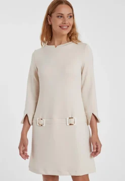 Outlet Ana Alcazar Sixtieskleid Seany Offwhite