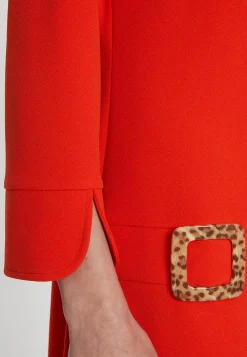 Discount Ana Alcazar Sixtieskleid Sidemy Orange
