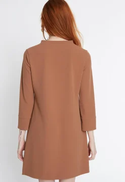 Online Ana Alcazar Sixtieskleid Sidesa Braun