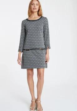 Outlet Ana Alcazar Sixtieskleid Sofena Mehrfarbig
