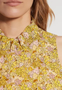 Outlet Ana Alcazar Sommerkleid Fasyla Gelb