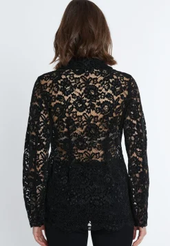Sale Ana Alcazar Spitzenblazer Saha Schwarz