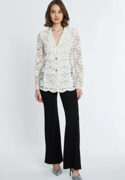 Best Ana Alcazar Spitzenblazer Sahaba Offwhite