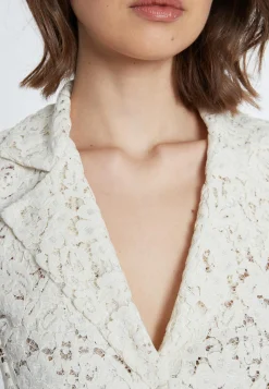 Best Ana Alcazar Spitzenblazer Sahaba Offwhite