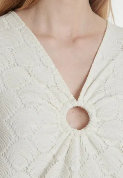 Best Ana Alcazar Spitzenkaftan Pagyla Offwhite