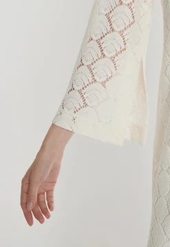 Best Ana Alcazar Spitzenkaftan Pagyla Offwhite