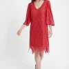 Hot Ana Alcazar Spitzenkleid Cafos