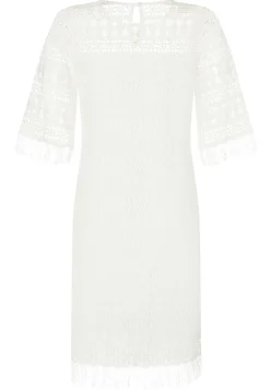 Discount Ana Alcazar Spitzenkleid Kabaly Weiß