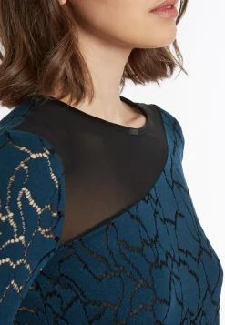 Discount Ana Alcazar Spitzentop Saibea Petrol