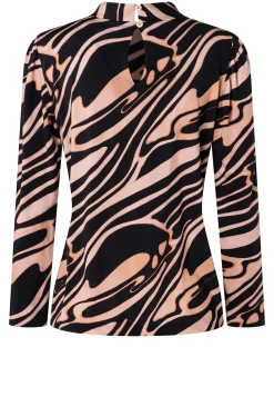 Outlet Ana Alcazar Stehkragenshirt Hiddi
