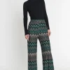 Discount Ana Alcazar Strickhose Mafene Grün