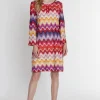 Clearance Ana Alcazar Strickkleid Piwa Mehrfarbig