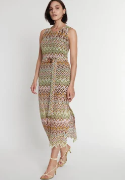 Fashion Ana Alcazar Strickkleid Posinea Mehrfarbig