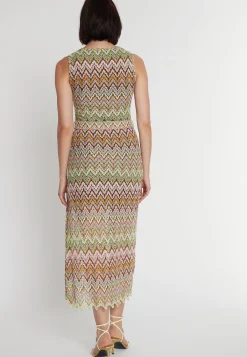Fashion Ana Alcazar Strickkleid Posinea Mehrfarbig