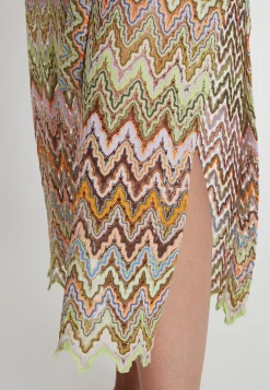 Fashion Ana Alcazar Strickkleid Posinea Mehrfarbig
