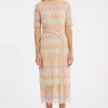 Discount Ana Alcazar Strickkleid Zaya Mehrfarbig