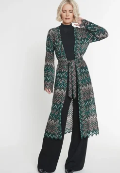 New Ana Alcazar Strickmantel Mafara Grün