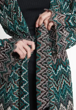 New Ana Alcazar Strickmantel Mafara Grün