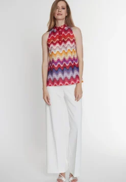 Fashion Ana Alcazar Stricktop Piwya Mehrfarbig