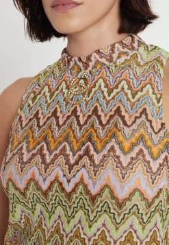 Clearance Ana Alcazar Stricktop Posyma Mehrfarbig
