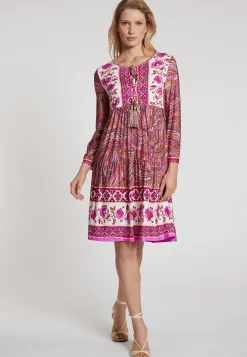 Sale Ana Alcazar Stufenkleid Genifer Fuchsia