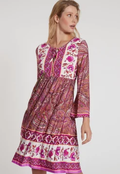 Sale Ana Alcazar Stufenkleid Genifer Fuchsia