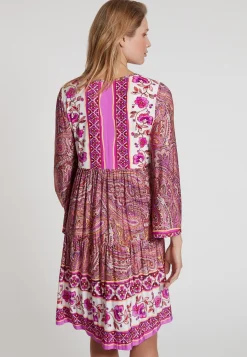 Sale Ana Alcazar Stufenkleid Genifer Fuchsia