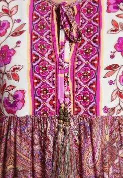 Sale Ana Alcazar Stufenkleid Genifer Fuchsia