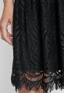 Hot Ana Alcazar Stufenkleid Kadali Schwarz