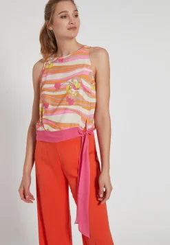 Clearance Ana Alcazar Top Fawona Rosa