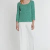 Fashion Ana Alcazar Top Kafora Grün