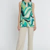 Fashion Ana Alcazar Top Ricoa Mehrfarbig