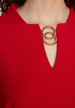 Clearance Ana Alcazar Tunikakleid Okelly Rot