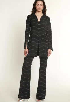 Fashion Ana Alcazar Tunikatop Olyne Schwarz