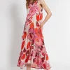 Hot Ana Alcazar Volantkleid Fedori Rosa