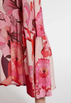 Hot Ana Alcazar Volantkleid Fedori Rosa