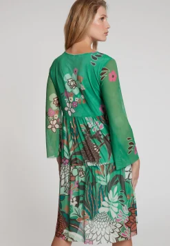Online Ana Alcazar Volantkleid Genimy Grün