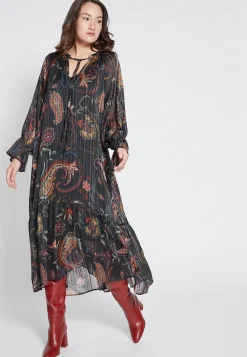 Discount Ana Alcazar Volantkleid Habwin Schwarz