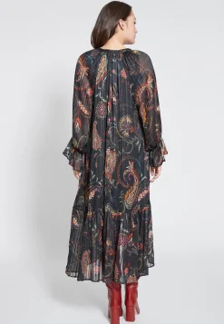 Discount Ana Alcazar Volantkleid Habwin Schwarz