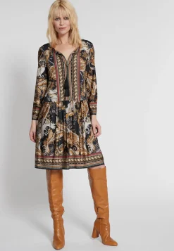 New Ana Alcazar Volantkleid Hibena Schwarz