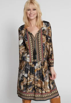 New Ana Alcazar Volantkleid Hibena Schwarz
