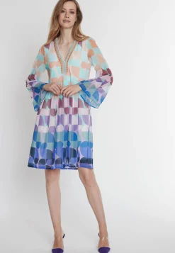 Discount Ana Alcazar Volantkleid Pehloa Mehrfarbig