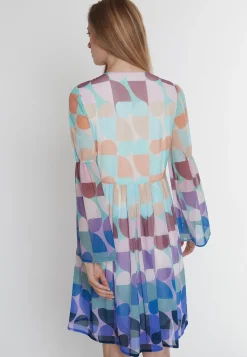 Discount Ana Alcazar Volantkleid Pehloa Mehrfarbig