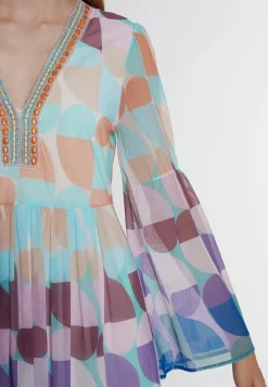 Discount Ana Alcazar Volantkleid Pehloa Mehrfarbig