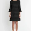 Sale Ana Alcazar Volantkleid Samea Schwarz